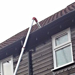 Removal of leaves and blockages from gutters